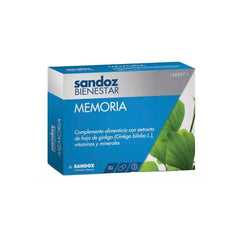 Sandoz Bienestar Memoria 30caps Jag Couture London - New York