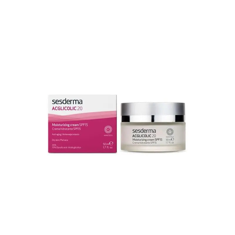 Jag Couture London - New York Sesderma Acglicolic 20 Moisturising Cream Spf15 50ml