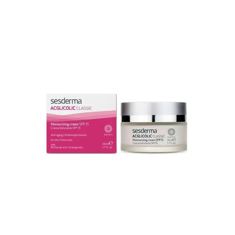 Jag Couture London - New York Sesderma Acglicolic Classic Moisturising Cream Spf15 50ml