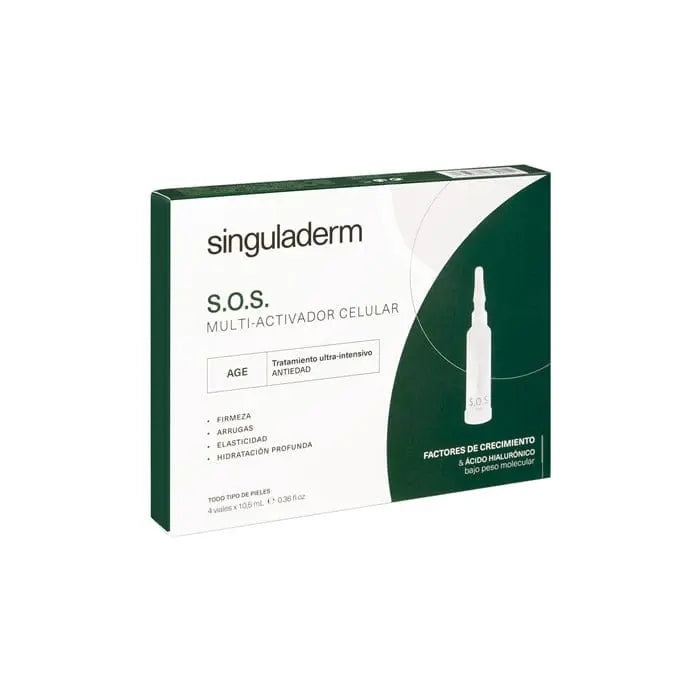 Jag Couture London - New York Singuladerm S.O.S. Multi-Activating Cellular Anti-Aging Treatment 4x10,5ml