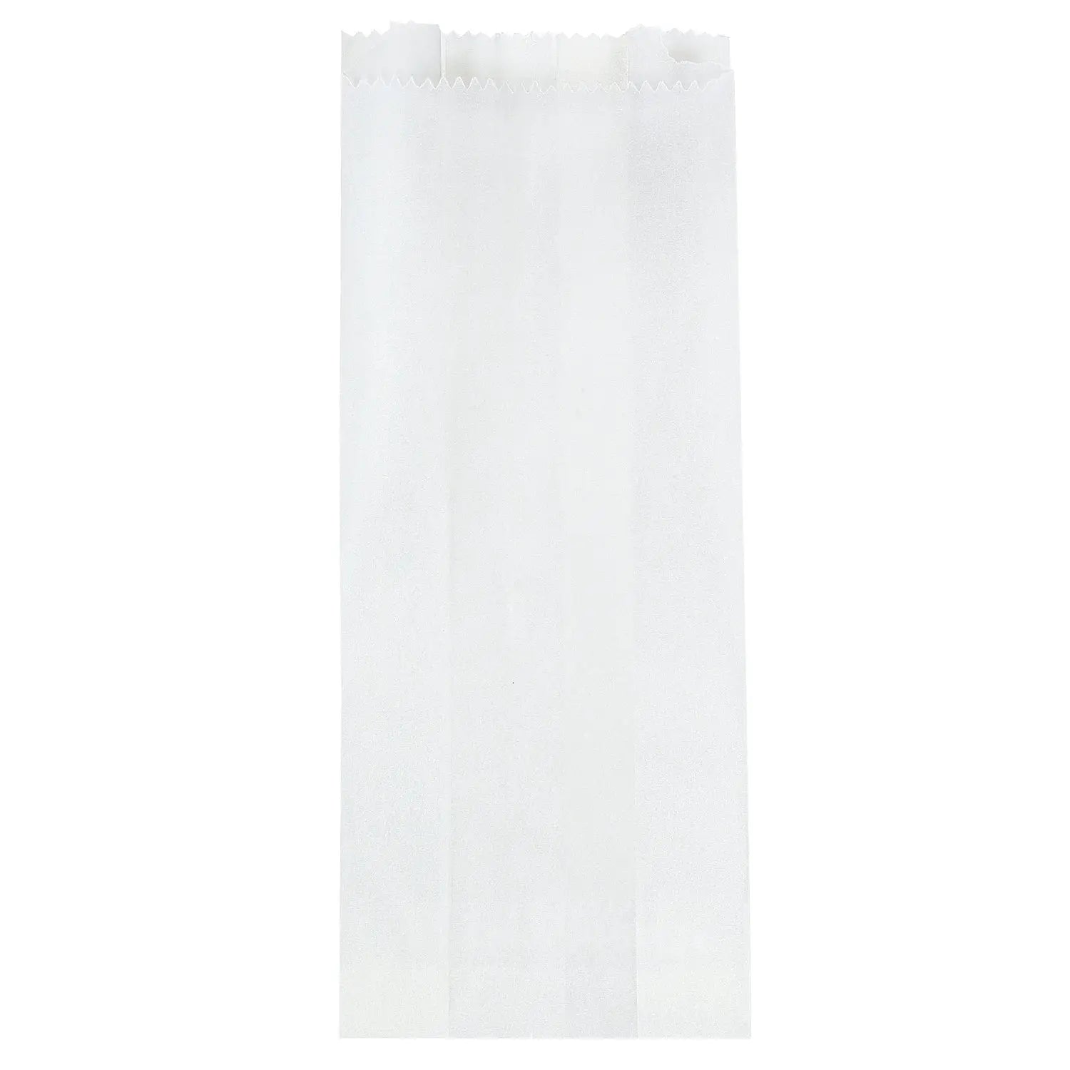 Small white glassine bag - 80 x 44 x 200mm Jag Couture London - New York