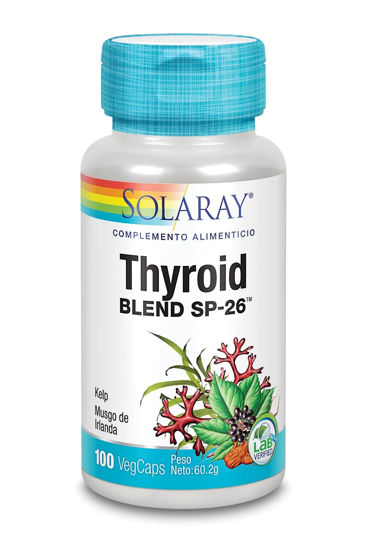 Solaray Thyroid Blend 100 Caps Jag Couture London - New York