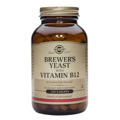 Jag Couture London - New York Solgar Brewer's Yeast Vitamin B12 250 Tablets