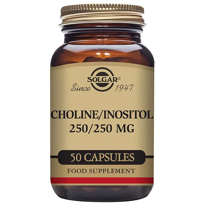 Solgar Choline/Inositol 250mg 50 Capsules Jag Couture London - New York