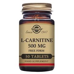 Jag Couture London - New York Solgar L-Carnitina 500mg 30 Tablets