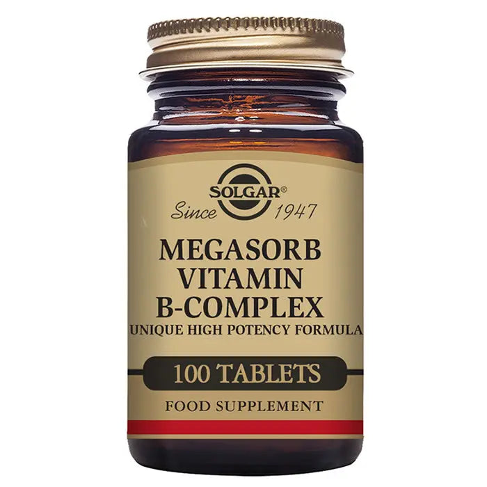 Solgar Megasorb B Complex 50 100 Tablets Jag Couture London - New York