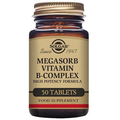 Solgar Megasorb Vitamin B-Complex 50 Tablets Jag Couture London - New York