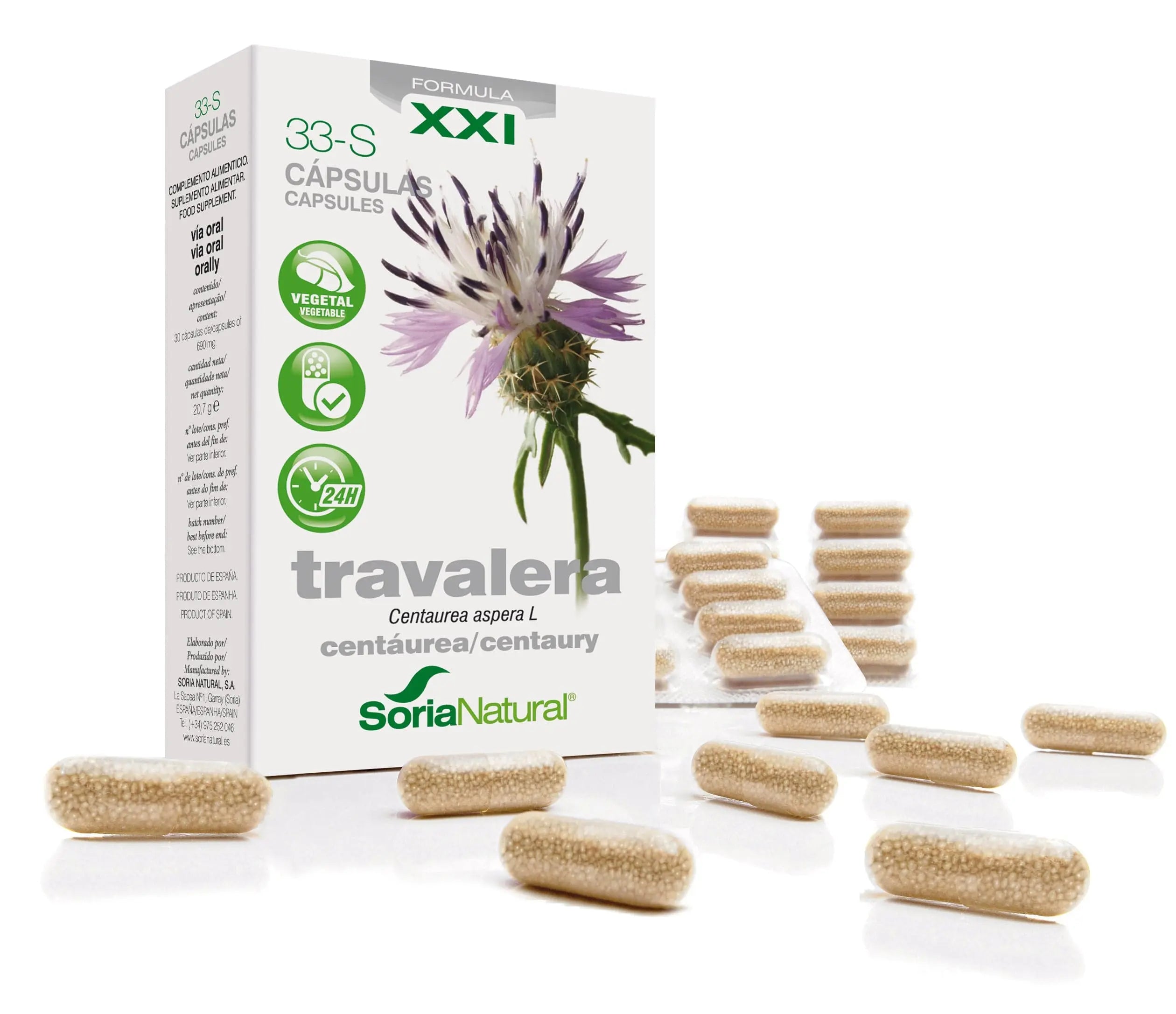 Jag Couture London - New York Soria 33-S Travalera 200 Mg 30 Caps