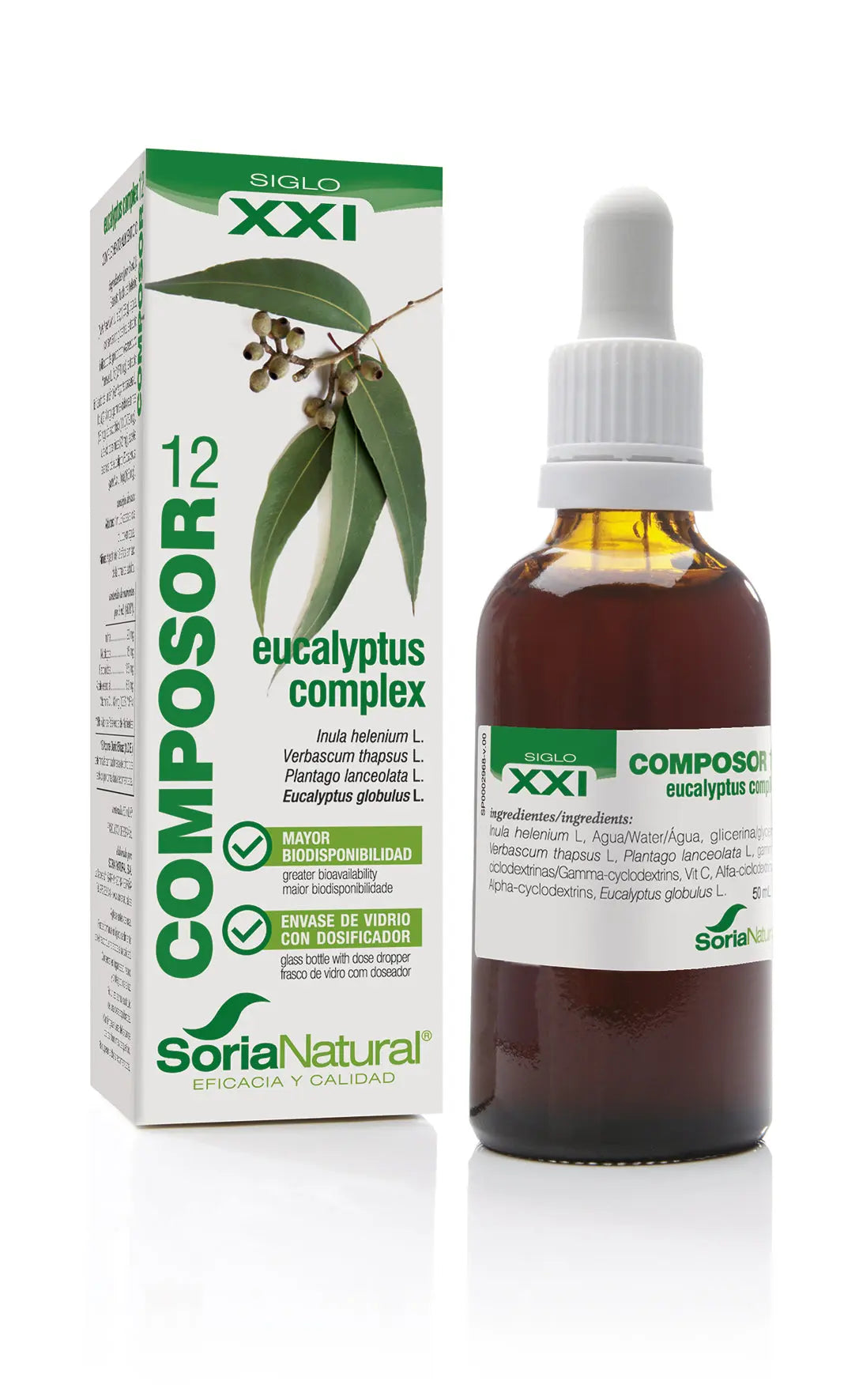 Soria Composor 12 Eucalypthus S Xxi 50ml Jag Couture London - New York