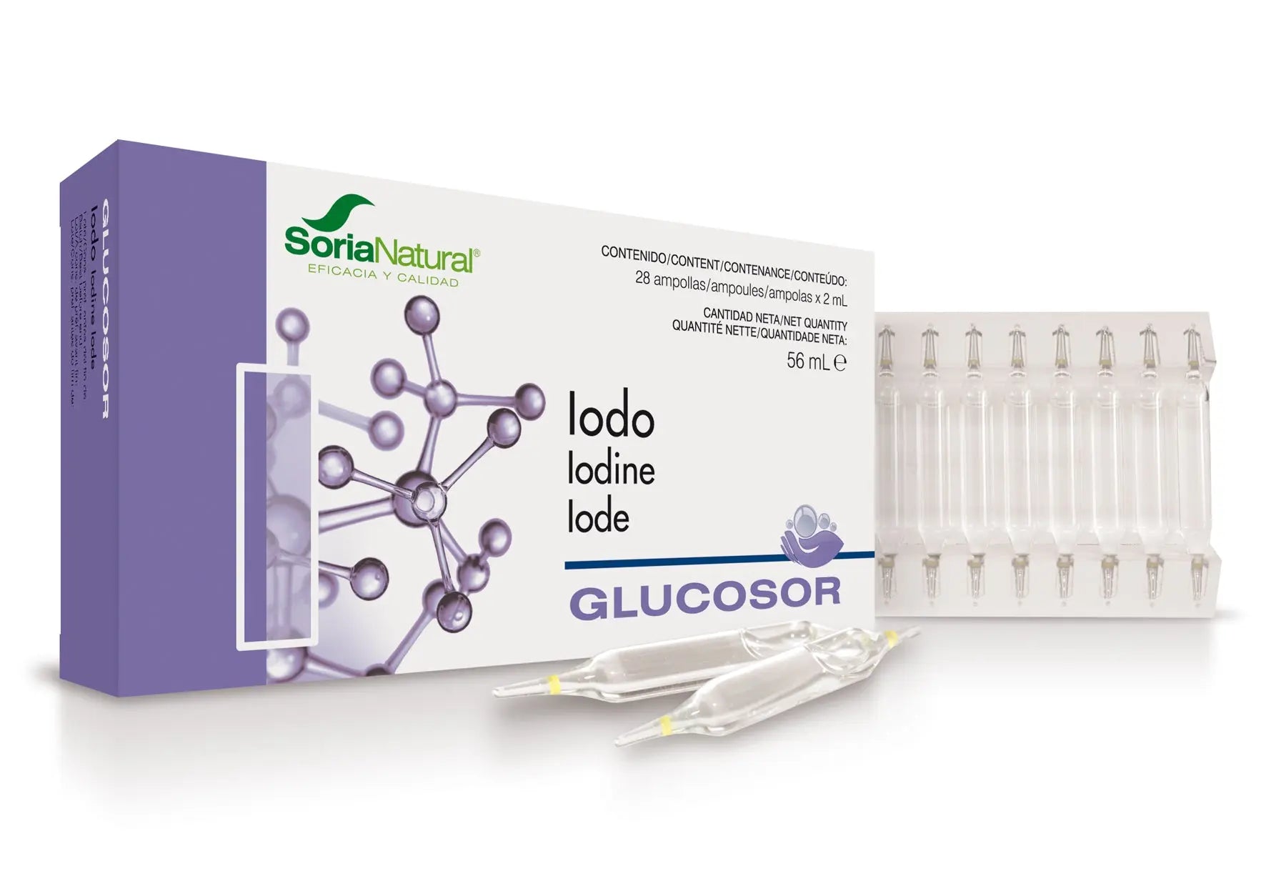 Soria Glucosor Iodo 28 Ampollas X 2ml Jag Couture London - New York