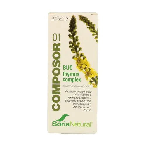 Soria Natural Composor 01 - Buc Thymus 50ml Jag Couture London - New York