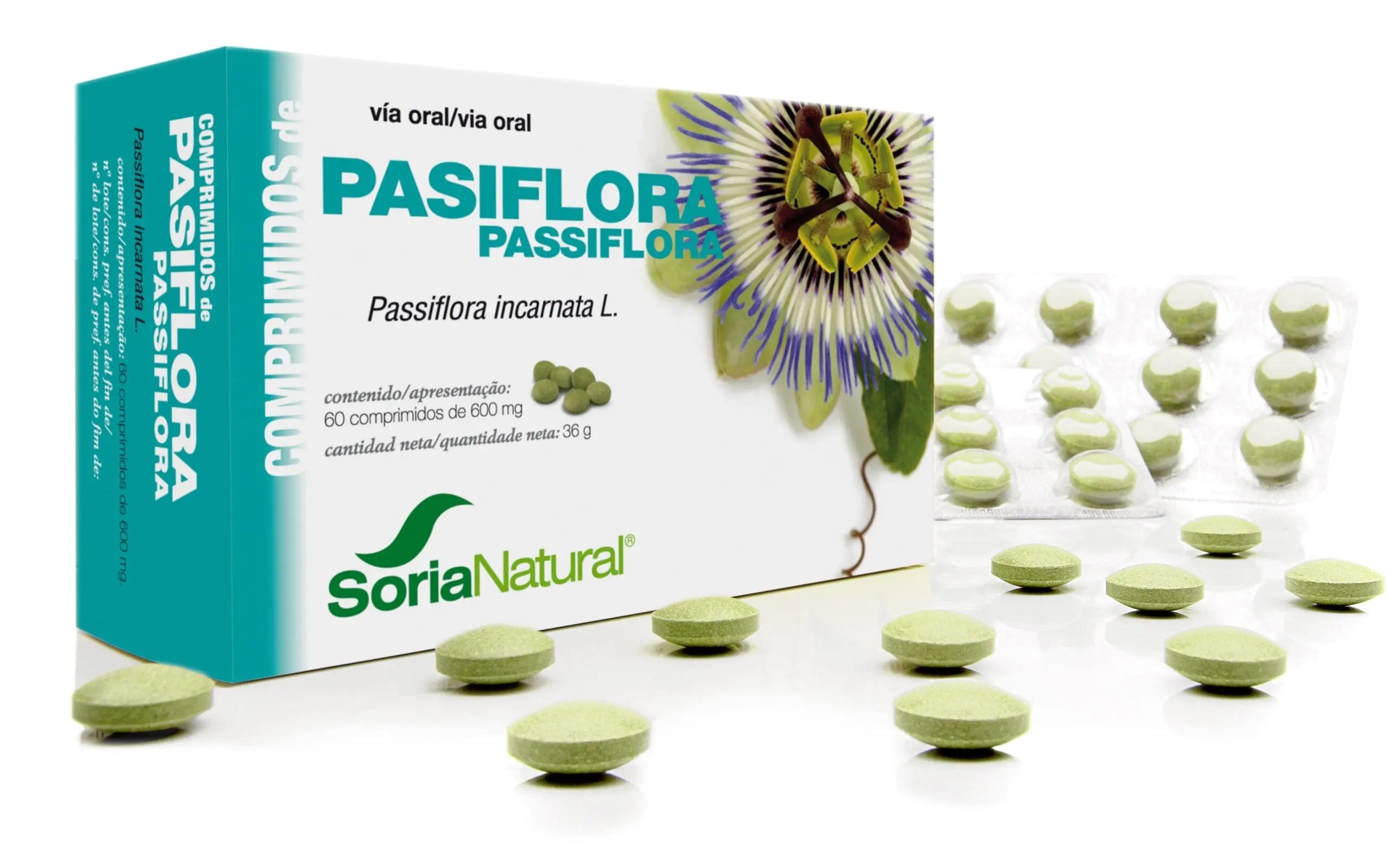 Jag Couture London - New York Soria Pasiflora 600 Mg 60 Comp