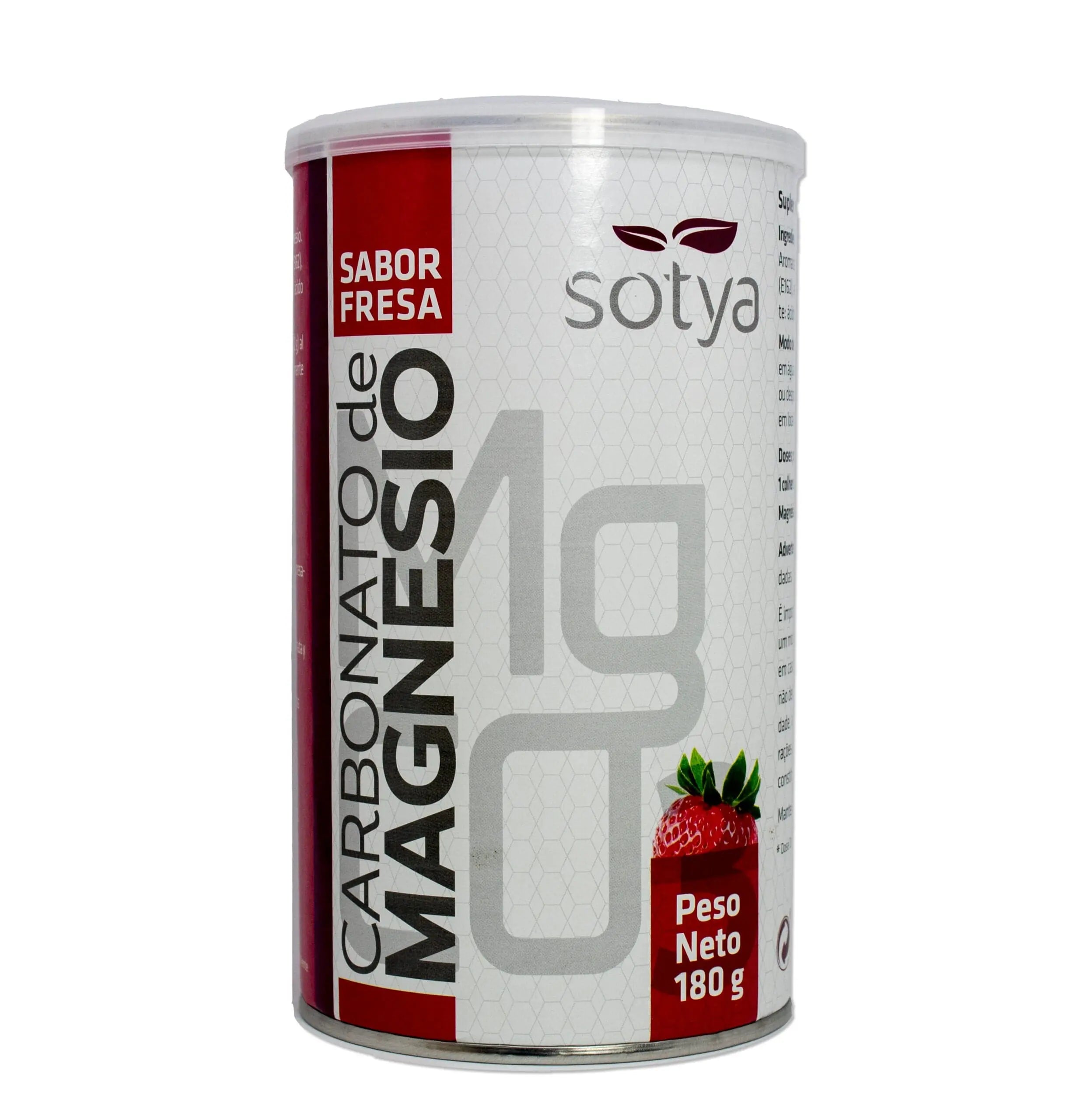 Jag Couture London - New York Sotya Carbonato De Magnesio Fresa 180g