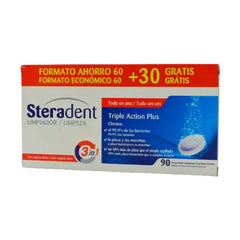 Steradent Triple-Acting Plus 60comp 30comp Jag Couture London - New York