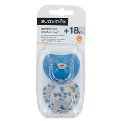 Suavinex 2 Anatomical Soothers +18cm Jag Couture London - New York