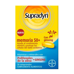 Jag Couture London - New York Supradyn Memory 50+ 30 Tablets