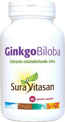 Sura Vitas Ginkgo Biloba 60 Caps Jag Couture London - New York