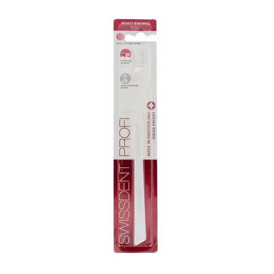 Jag Couture London - New York Swissdent Profi Whitening Classic Toothbrush White