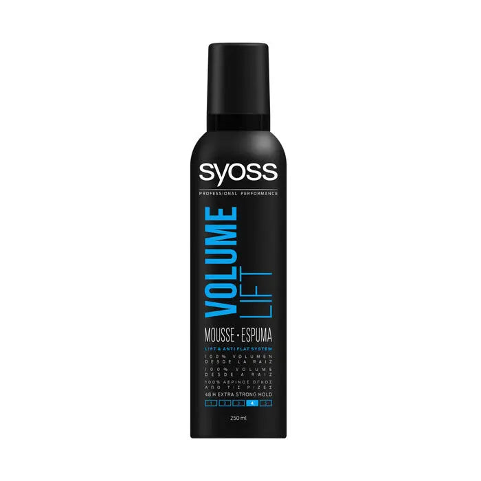 Syoss Foam Hair Volume Lift Anti Flat System 250ml Jag Couture London - New York