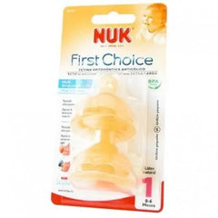 Jag Couture London - New York Tetina Ancha First Choice 1 S Latex 2 Unidades Nuk
