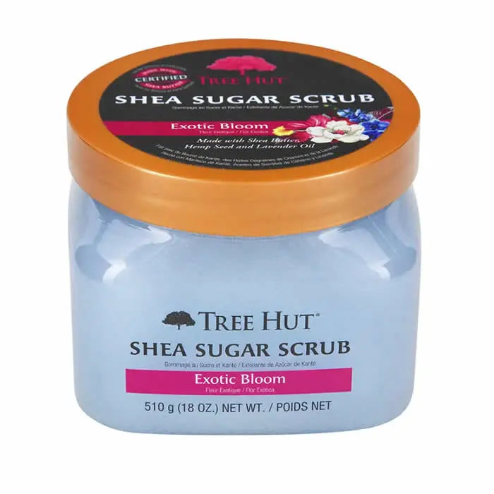 Tree Hut Exotic Bloom Shea Sugar Scrub 510g Jag Couture London - New York