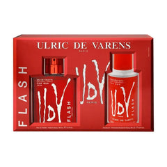 Jag Couture London - New York Ulric De Varens Flash Eau De Toilette Spray 100ml Set 2 Pieces