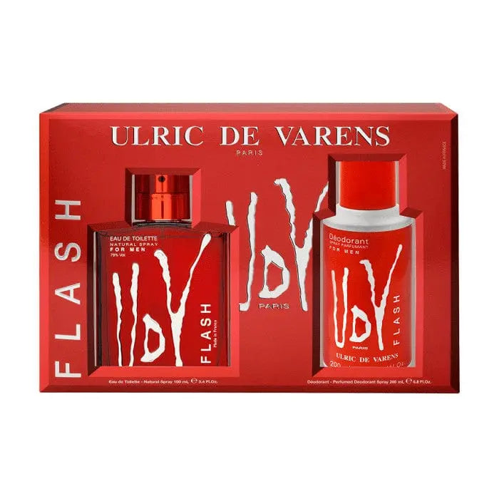 Jag Couture London - New York Ulric De Varens Flash Eau De Toilette Spray 100ml Set 2 Pieces