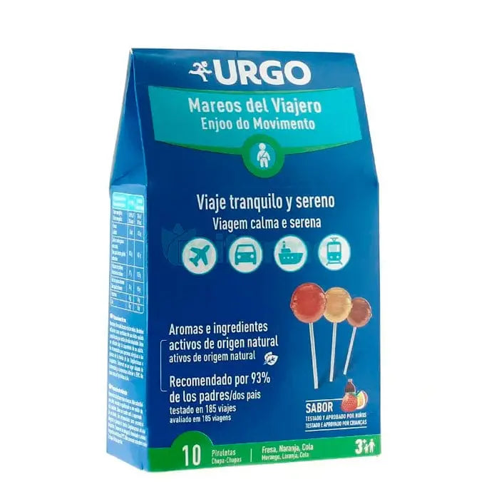 Jag Couture London - New York Urgo Traveller's Dizziness 10 Lollipops