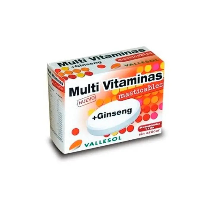 Jag Couture London - New York Vallesol Multivitamins + Ginseng 24 Tablets