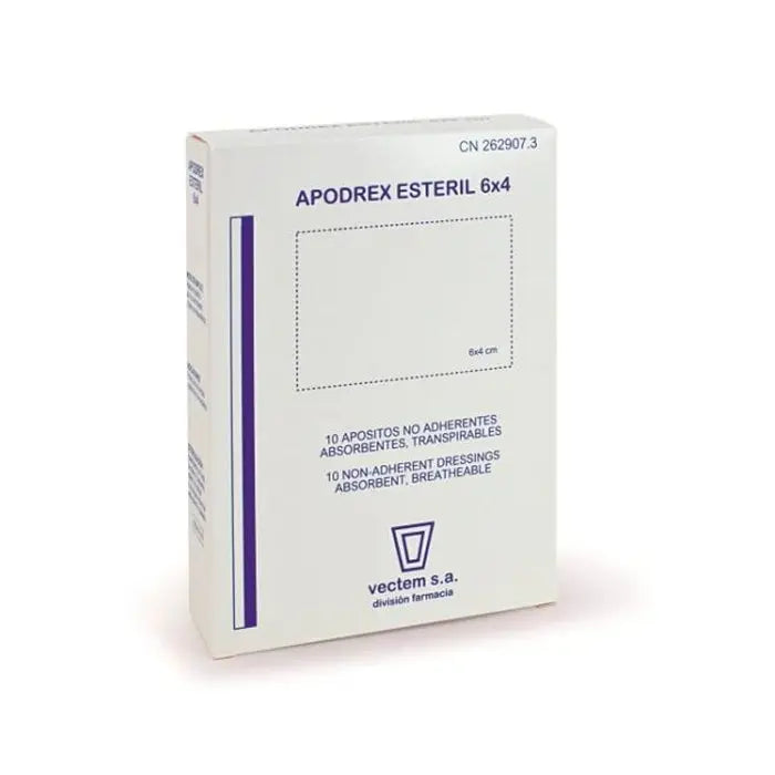 Vectem Apoderex 6x4cm Sterile Wound Dressing 6 Units Jag Couture London - New York