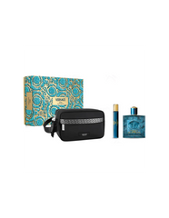 Versace Eros Eau De Toilette Spray 100ml Christmas Set 3 Pieces Jag Couture London - New York