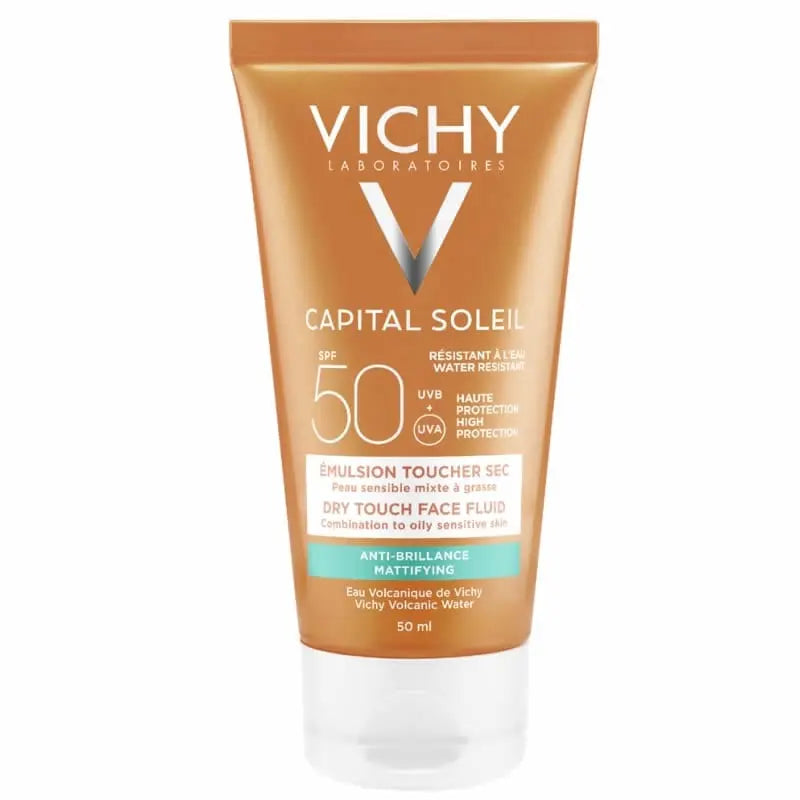 Jag Couture London - New York Vichy Capital Soleil Mattifying Face Fluid Dry Touch Spf50 50ml