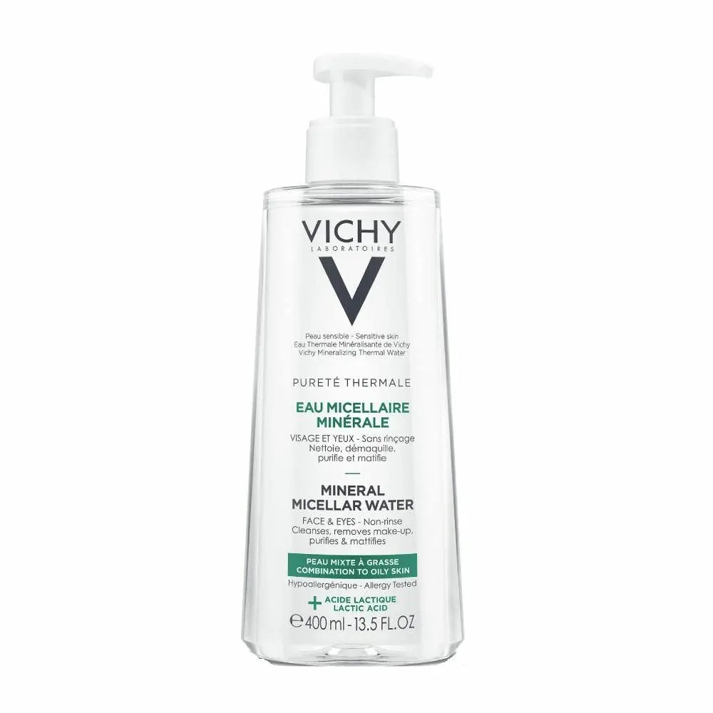 Jag Couture London - New York Vichy Purete Thermale Micellar Water Mixed Oily Skin 400ml