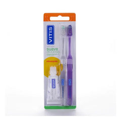 Vitis Double Set Den Access Soft Toothbrush Toothpaste Jag Couture London - New York