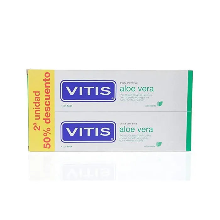 Jag Couture London - New York Vits Aloe Vera Toothpaste Mint Flavour 2x150ml