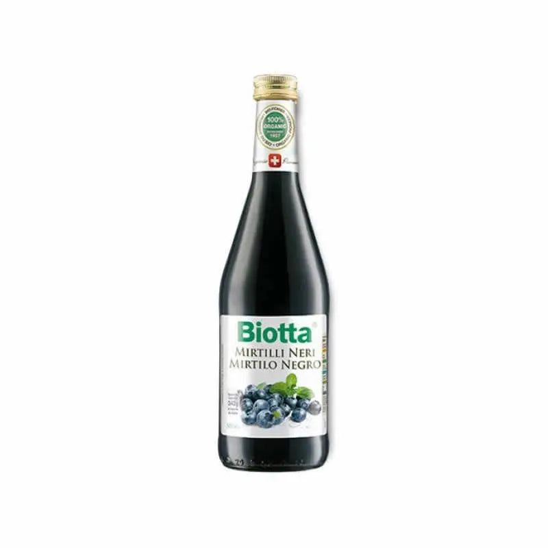 Jag Couture London - New York Vogel Biotta Jugo Mirtilos Negros 500ml