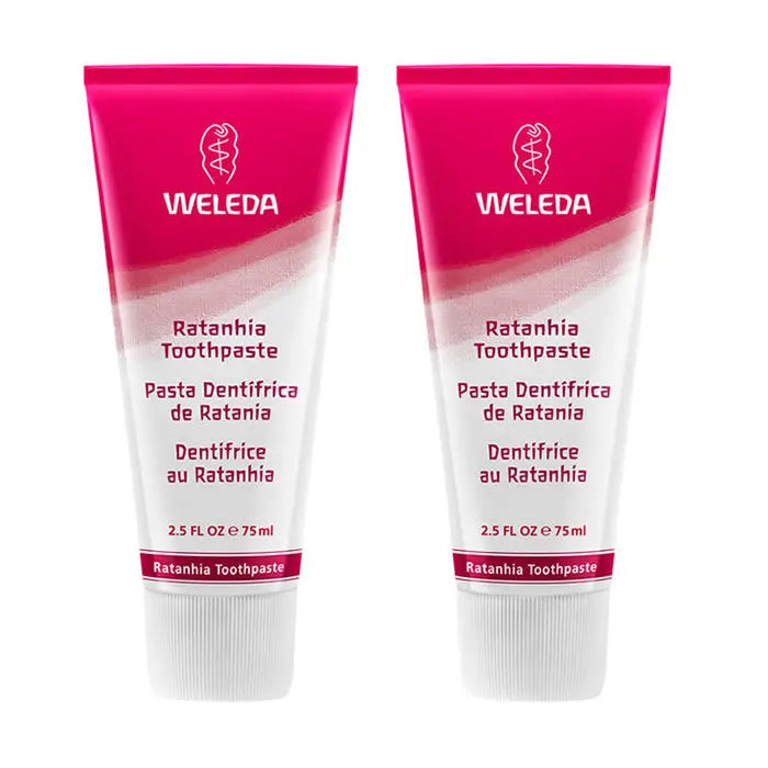 Weleda Ratanhia Toothpaste 2x75ml Jag Couture London - New York