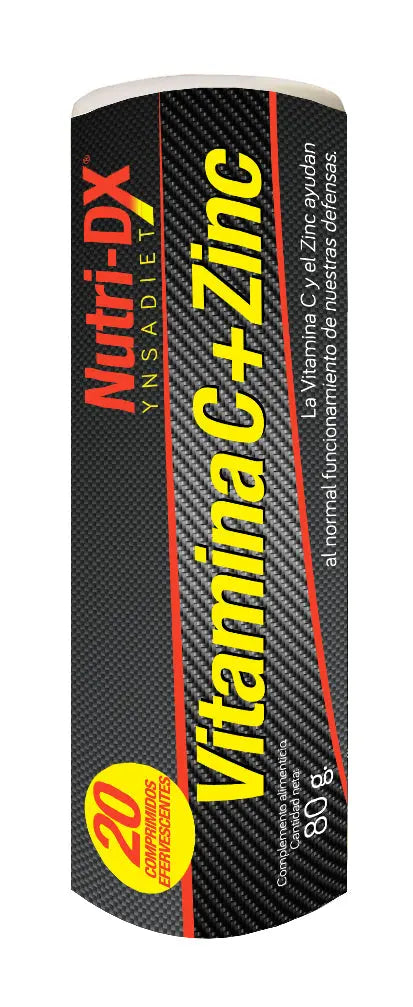 Ynsadiet Vitamina C Zinc 20 Comp Efervescentes Jag Couture London - New York
