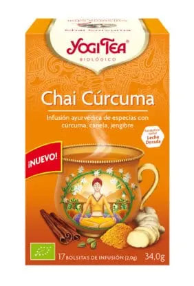 Jag Couture London - New York Yogi Tea Chai Curcuma 17 Bolsitas X 2g
