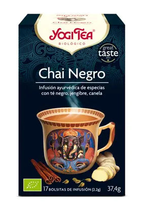 Yogi Tea Chai Negro 17 Bolsitas Jag Couture London - New York