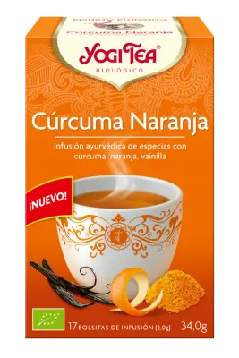 Yogi Tea Curcuma Naranja 17 X 2g Jag Couture London - New York