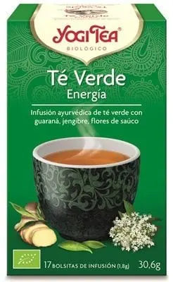 Jag Couture London - New York Yogi Tea Energia Te Verde 17 Bolsit