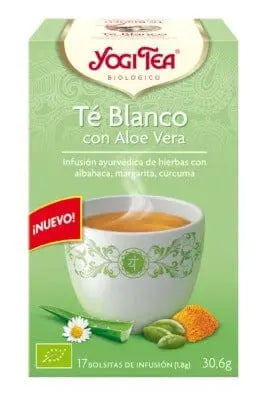 Jag Couture London - New York Yogi Tea Te Blanco Con Aloe Vera 17 Filtros