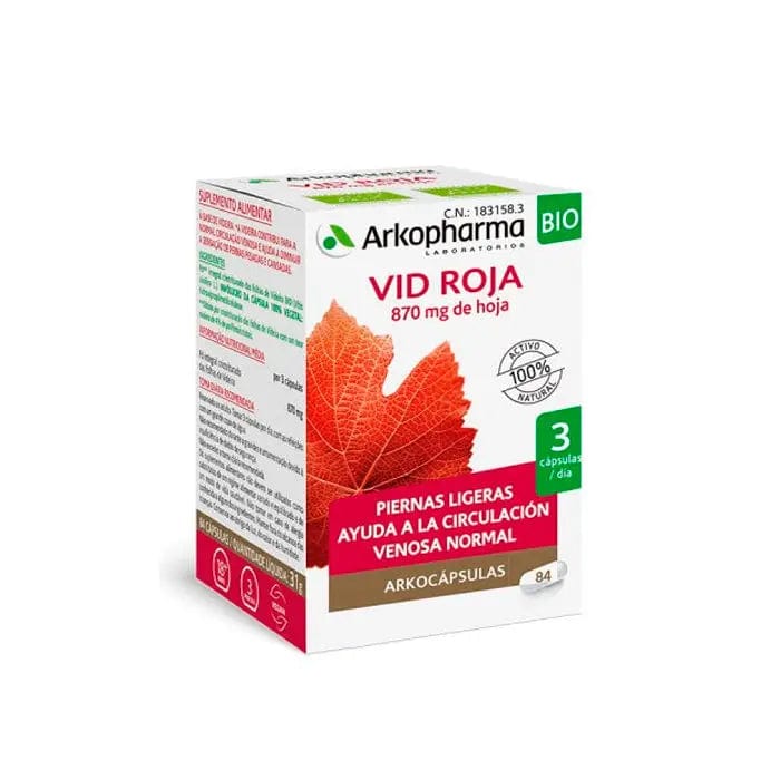 Jag Couture London - New York Arkopharma Red Vine 84 Capsules