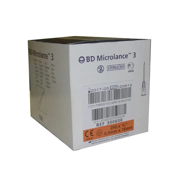 Jag Couture London - New York BD Microlance Needle 0,5mm x 16mm 100 Units