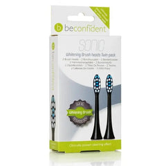 Jag Couture London - New York Beconfident Sonic Whitening Brush Heads Black 2 Units