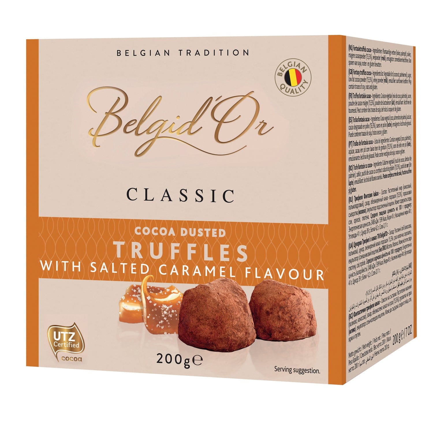 Jag Couture London - New York Belgian cocoa dusted truffles with salted caramel flavour