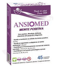 Jag Couture London - New York Bioserum Ansiomed Mente Positiva 45 Comprimidos