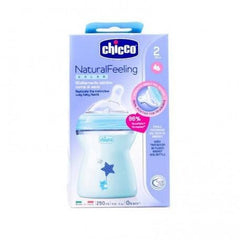 Jag Couture London - New York Chicco Bib Nat-Feel 2m Boy 250ml