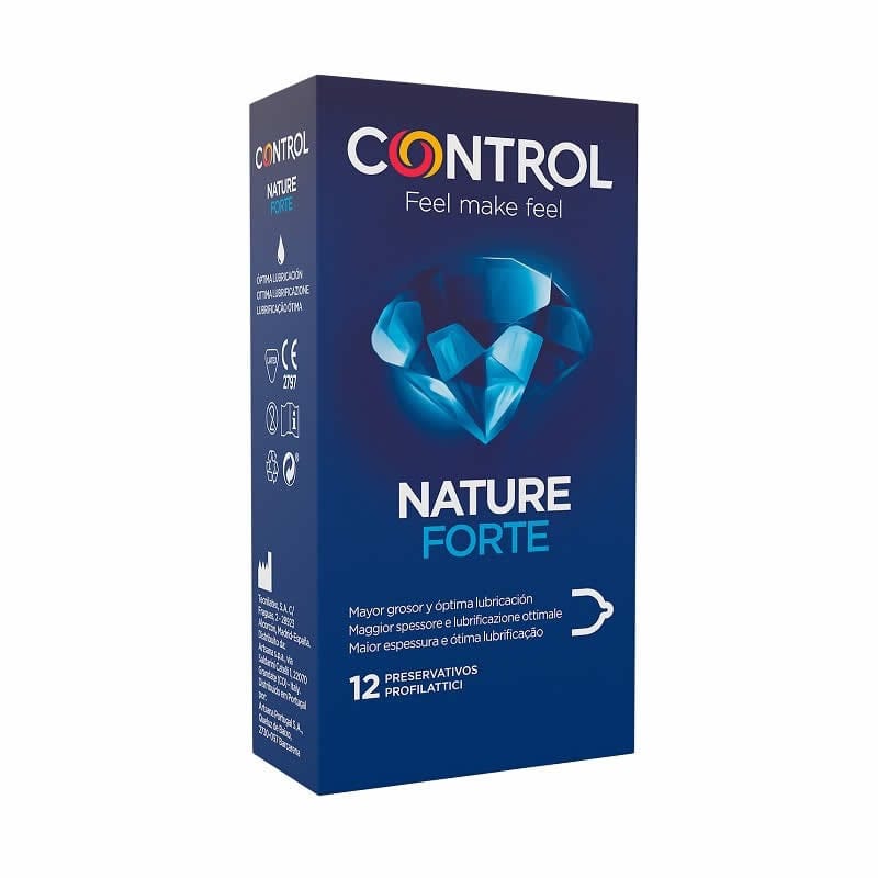 Jag Couture London - New York Control Nature Forte Condoms 12 PCs